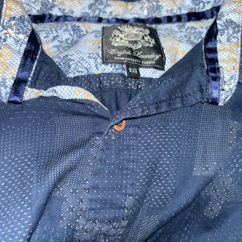 Designer button up for men Large